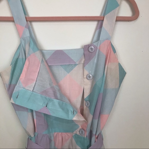 Handmade vintage pin up dress Size 16 - Picture 5 of 6